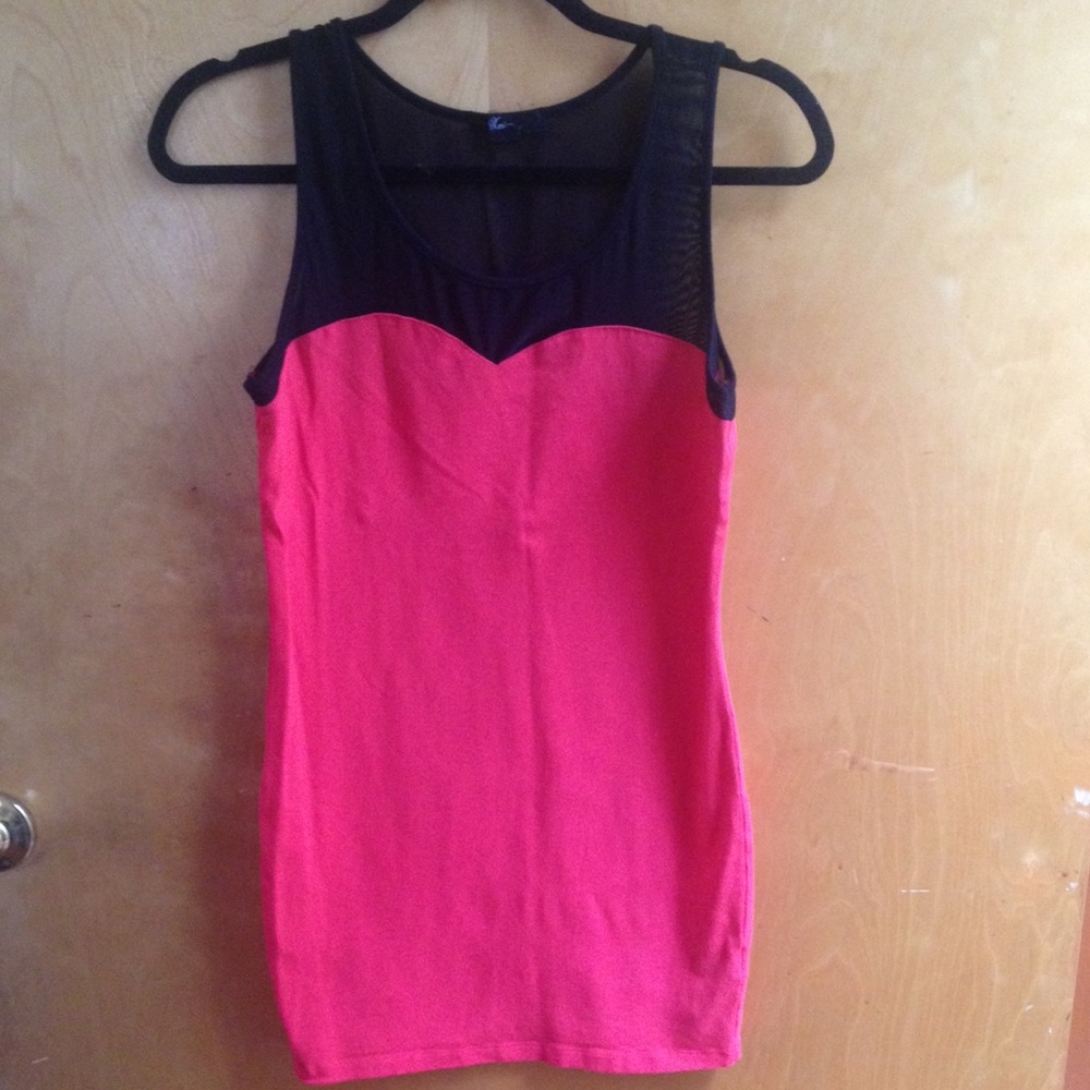 XXI Pink and black Dress‎